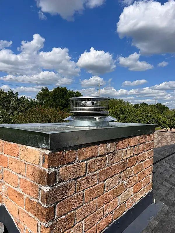 New chimney cap